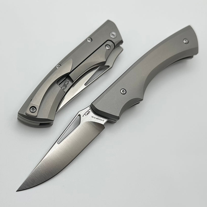 Tuch Knives Klick Double Action w/ Titanium Handles & MagnaCut