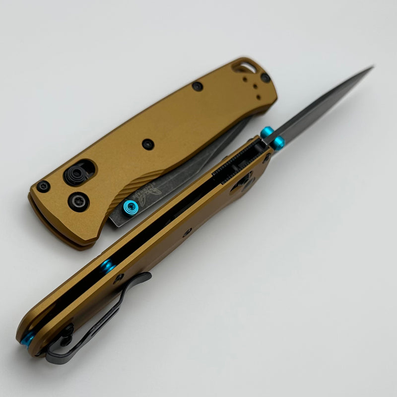 Benchmade Bugout Burnt Brass Aluminum & M390 535BK-07