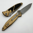 Microtech Socom Elite T/E Manual Tan Apocalyptic Standard 161-10APTA