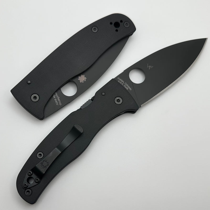 Spyderco Bodacious Black G-10 & DLC CPM-S30V C263GP