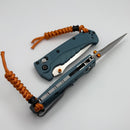 Benchmade Mini Adira Depth Blue Grivory & Serrated MagnaCut 18065S