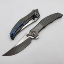 Custom Knife Factory Persian Titanium Integral w/ Superconductor Collar & Two Tone M398