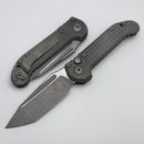 Microtech Knives LUDT Gen III Apocalyptic Tanto Frag Titanium Handles 1136-10APFRMS1