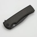 Chaves Knives Street Sangre Flipper Gray PVD w/ Titanium Integral Handle & M390