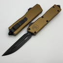 Microtech Scarab 2 Gen 3 Executive w/ Tan Handle & D/E-S Tactical M390MK 1181-1TA