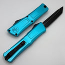Microtech Knives Combat Troodon Gen III Tactical Tanto w/ Turquoise Handle 1144-1TQ