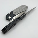 Remette RT Meteor Titanium Handles w/ Silver Carbon Fiber Inlays & M390 RTPT-B