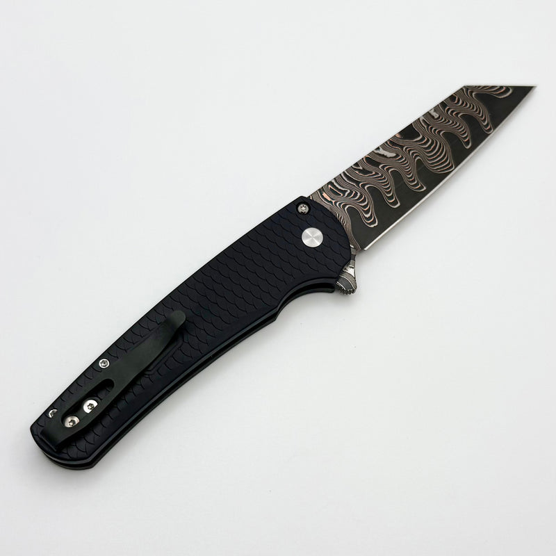 Pro-Tech Malibu Black Dragon Scale Handle & Baker Forge Coppermai Ripp