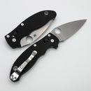 Spyderco Manix 2 Black G10 Handles & Stonewash MagnaMax C101GP2