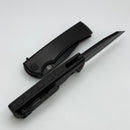 Chaves Knives Street Sangre Flipper Black PVD w/ Titanium Integral Handle & M390