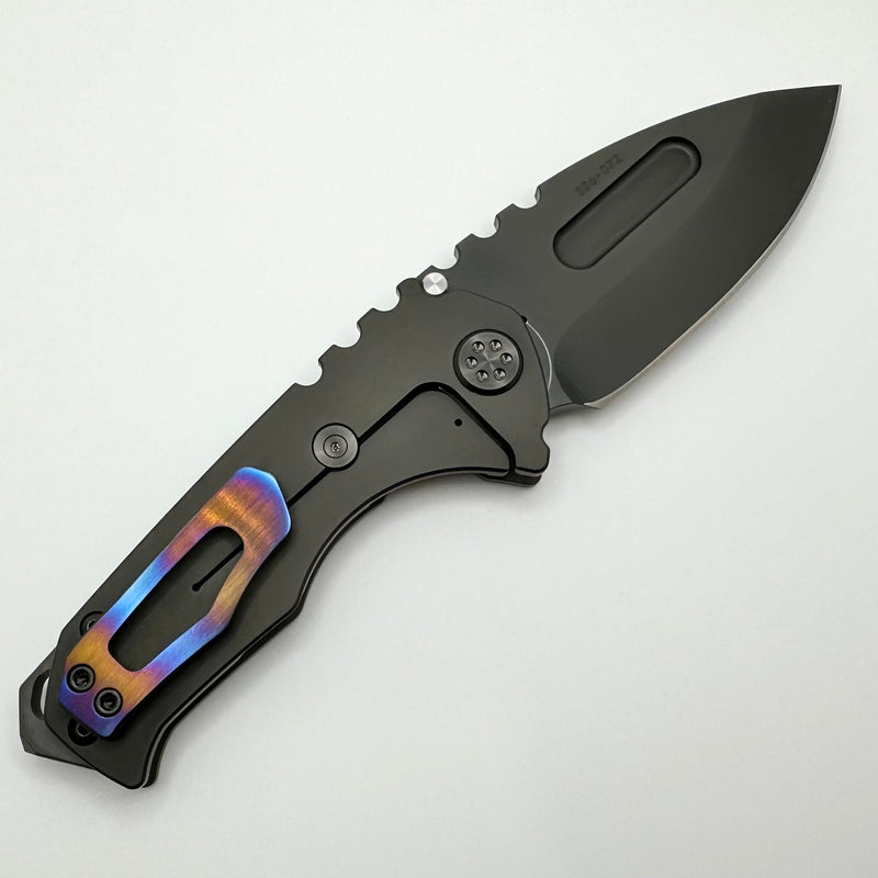 Medford Praetorian Genesis T PVD Handles w/ PVD Hardware & Flamed Clip w/ S45VN PVD Drop Point