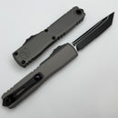 Microtech Ultratech ZBP Tanto Tactical Part Serrated w/ Natural Clear Handle 1123-2NC