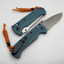 Benchmade Adira Depth Blue Grivory & Serrated MagnaCut 18060S