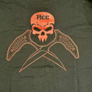 Microtech BEE Unisex Crew Neck T-Shirt Black/Red