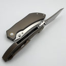 Kansept Knives Tipper Bronze Ano Titanium Handles w/ S35VN K1079A2