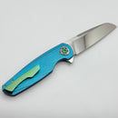 Holt Bladeworks Haptic w/ Widow Titanium Handles & Near Mirror M390 1315