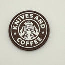 CKF Barista Knives & Coffee Velcro/PVC Patch