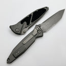 Microtech Socom Elite Tanto Edge Manual Natural Clear Apocalyptic Standard Partial Serrated 161-11APNC