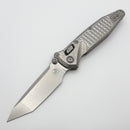 Marfione Select Microtech Socom Ram-Lok Titanium Frag Handles w/ Purple Accents & Tanto Stonewash M390MK 161RL-10FRMS4