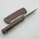 Chaves Pro-Tech Redencion 229 Auto w/ Key Engraved FDE Handle & Battleworn S35VN