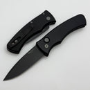Pro-Tech Duke Black Aluminum Handle & DLC MagnaCut DUKE2103