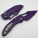Microtech Borka Stitch Auto Cerakote Purple Signature Series 169-1PU-X16