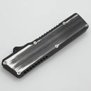 Chaves Dissident Gen 1 w/ Black Road Rash Handles & Stonewash & Satin Flats Drop Point S35VN