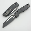 Microtech MSI RAM LOK Mini Frag Cerakote Storm Aluminum Handles w/ M390MK 210M-1FRCSM-Z13