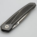 Pena X Series Cobra Flipper w/ Titanium Jigged Dark Bead Blast Inlays & CPM-M4