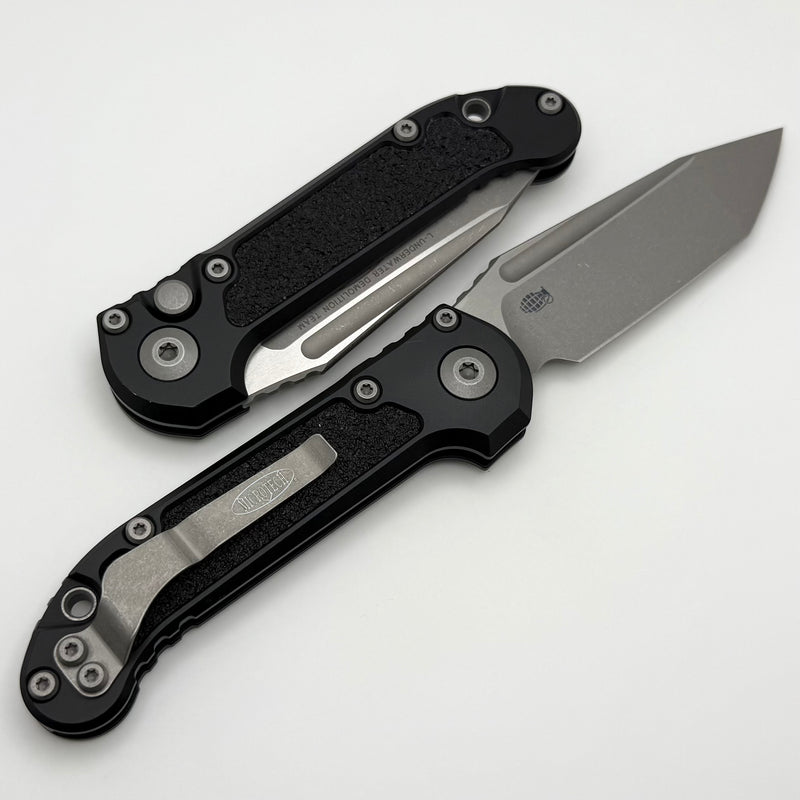 Grenade Blem Microtech Knives LUDT Gen III Apocalyptic Tanto w/ Black Handle 1136-10AP
