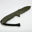 Pre Owned Microtech Currahee Tanto Edge OD Green Standard 103-1COD