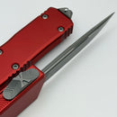 Microtech Scarab 2 Gen 3 Executive w/ Red Handles & S/E Apocalyptic M390MK 1176-10APRD