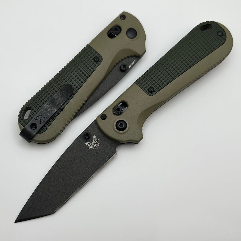 Benchmade Redoubt Ranger Green/Forest Grivory w/ Tanto D2 431BK-1