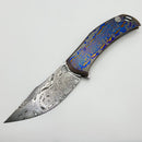 Custom Knife Factory Barm Full Dress w/ Damasteel & ZircuTi