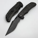 Mechforce Hellraiser Black Ti Handle w/ Carbon Fiber Inlays & Blackwash Vanax Superclean