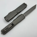 Microtech Ultratech ZBP Tanto Apocalyptic Full Serrated Natural Clear 1123-12APNC