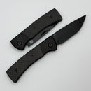 Chaves Knives Slip Joint YKWII w/ Tanto M390 & Titanium Handles w/ Carbon Fiber Inlays - 50 Series