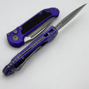 Microtech Knives LUDT Gen III Apocalyptic Drop Point w/ Purple Handle 1135-10APPU