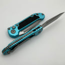 Microtech Knives LUDT Gen III Apocalyptic Full Serrated Tanto w/ Turquoise Handle 1136-12APTQ