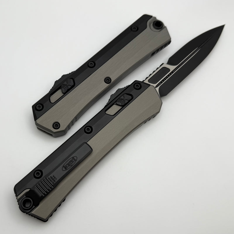 Microtech Glykon Tactical Bayonet & Natural Clear Handle 184-1NC