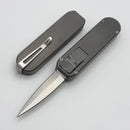 D Rocket Design Smooth 007 w/ Fluted Titanium Handle & 2" M390 D/E