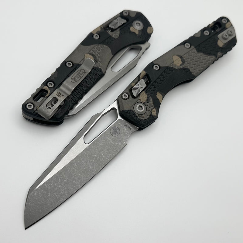 Microtech Knives MSI RAM LOK Tactical Camo Polymer & M390MK Apocalyptic 210T-10APPMTC