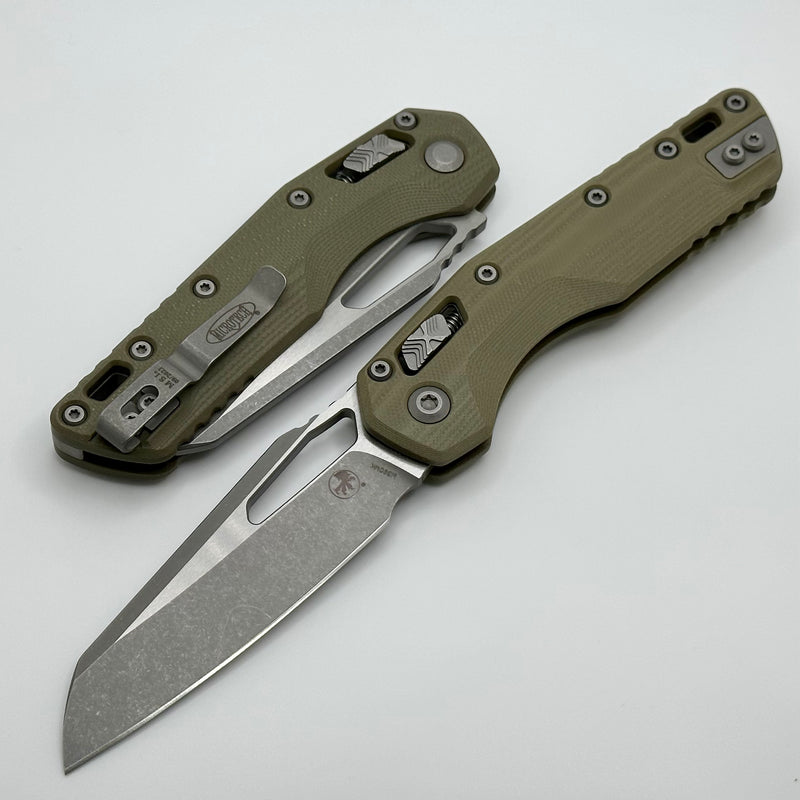 Microtech Knives MSI RAM LOK OD Green G-10 & M390MK Apocalyptic Standard 210-10APGTOD