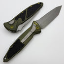 Microtech Socom Elite Auto Distressed Grenade Green w/ Apocalyptic T/E 161A-10APDGG-U25