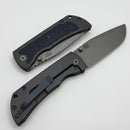 McNees Performance Machined Mac 2 3.5" Gen 2 F Blue/Bronze Stonewash w/ Blue Richlite Inlay & MagnaCut