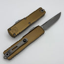 Microtech UTX-85 Gen IV w/ Tan Handle & Apocalyptic S/E M390MK 12314-10APTA