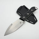 Microtech Knives & Borka Blades Always Survive Black G-10 Handles & Stonewash 96-10BK