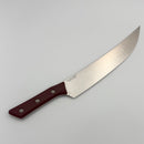 Microtech Butcher Knife Merlot G-10 Handle w/ Stonewash M390MK 3800-10MR