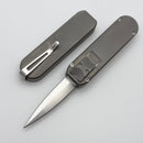 D Rocket Design Smooth 007 w/ Titanium Handle & 2" M390 D/E