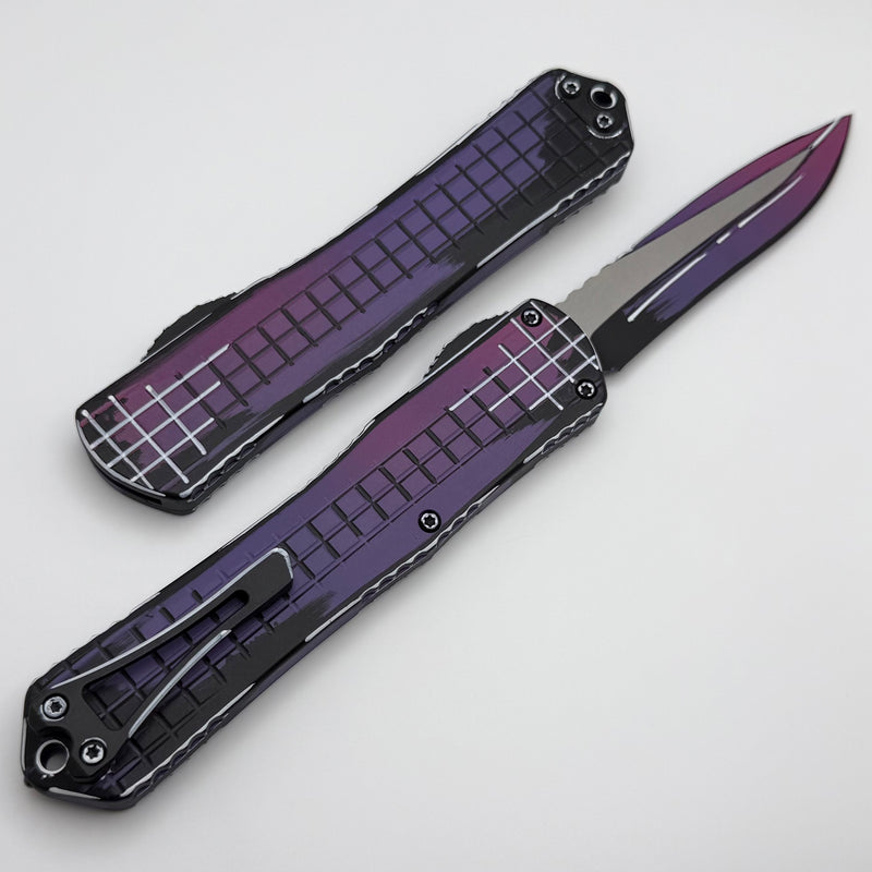 Heretic Knives Manticore X Cel Shade Purple Frag Handle w/ Recurve Mag Heretic Knives Manticore X Cel Shade Purple Frag Handle w/ Recurve Mag